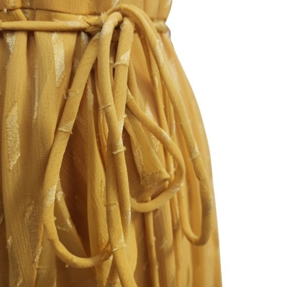 🆕️⬇️🎉HOST PICK🎉 Maison Tara Clip Dot Chiffon Maxi Dress - Picture 8 of 15